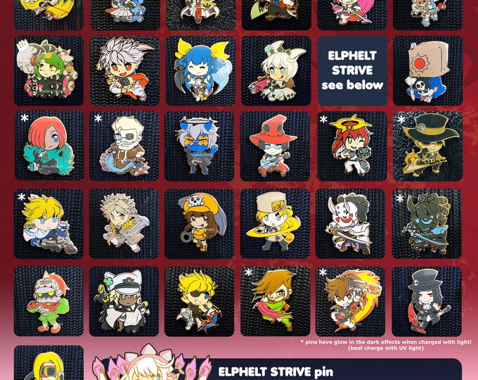 Guilty Gear Charms Etsy