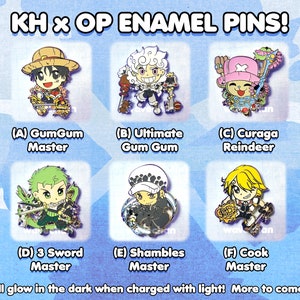 OP KH Enamel Pins!