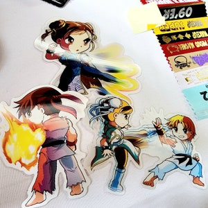 Street Fighter Motion Stickers!