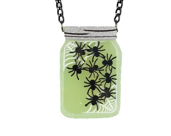 Collar del tarro de arañas