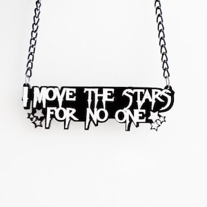 The Labyrinth I Move the Stars for No one-ketting