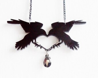 Dark Romance - Crow necklace