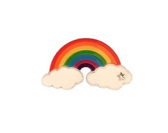 Over the rainbow brooch