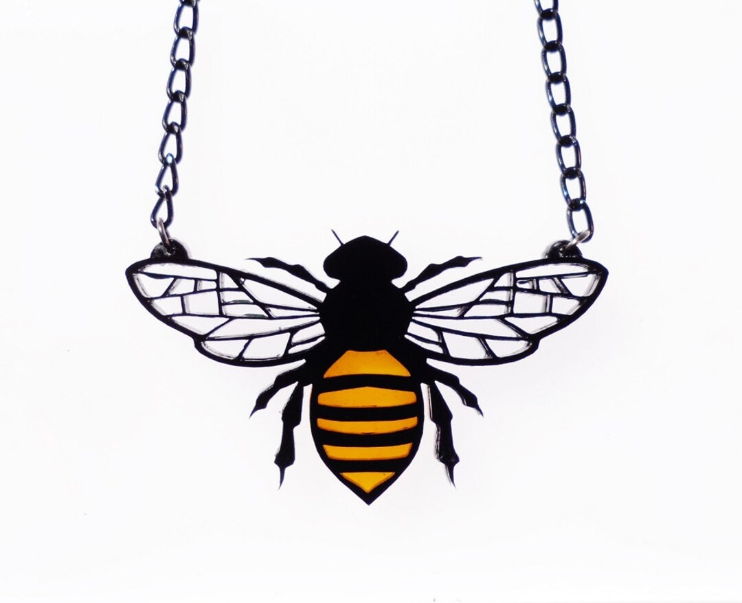 Bumblebee Necklace Etsy
