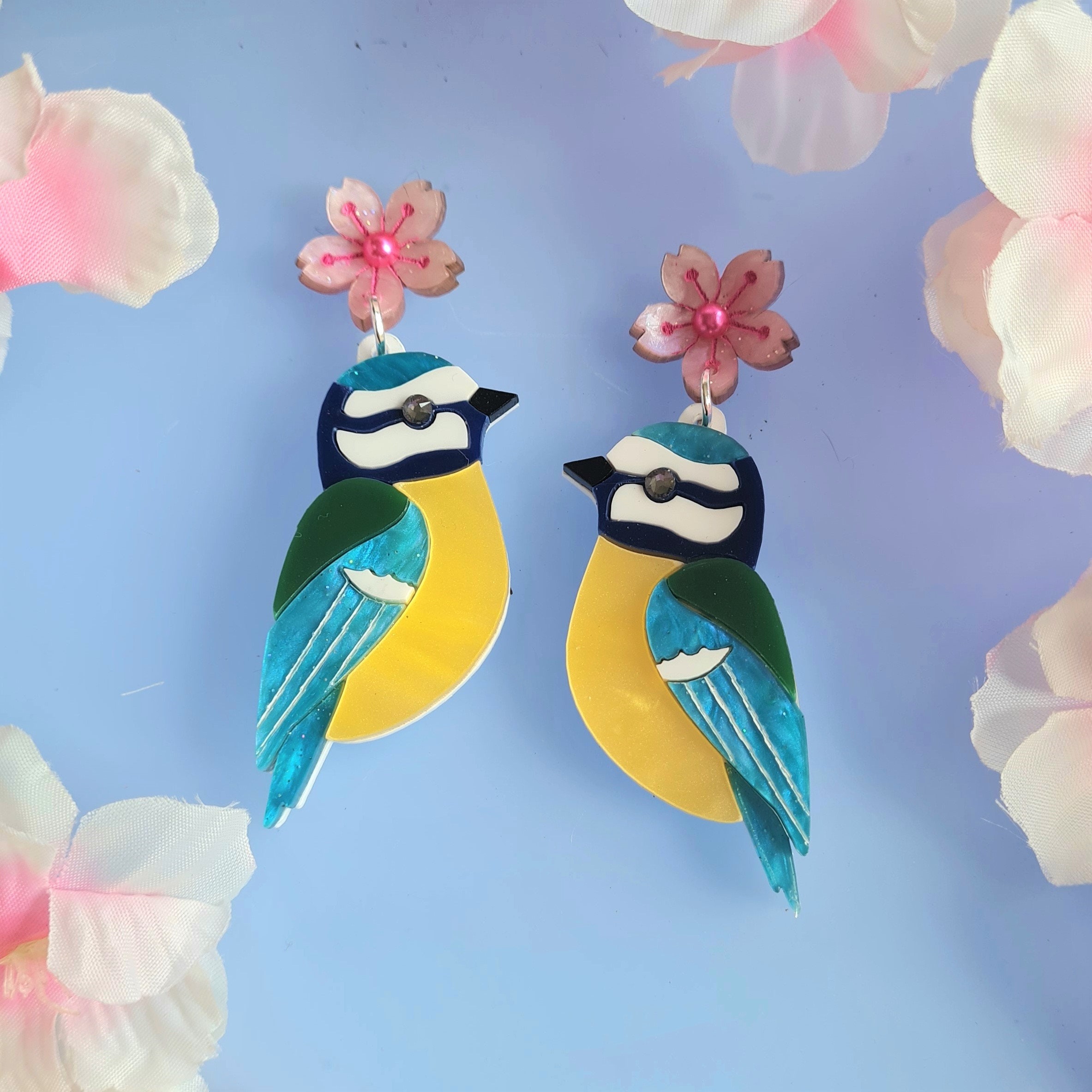 Pendientes Bluetit - Pre ordenar