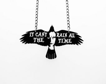The Crow it Can't Rain All the Time Tumbler Wrap PNG Download - Etsy