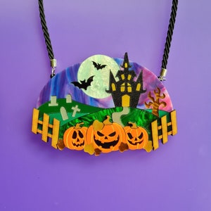 This is Halloween statement necklace image 1