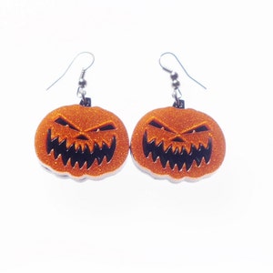 Pumpkin earrings