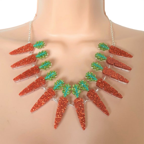 新品　ダブレット　doublet Carrot Studs Necklace Doublet Carrot Studs Necklace - Silver | Garmentory