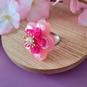 Cherry blossom sakura ring