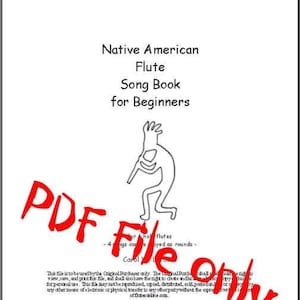 Songbook para iniciantes para flauta nativa americana de 6 furos Arquivo PDF