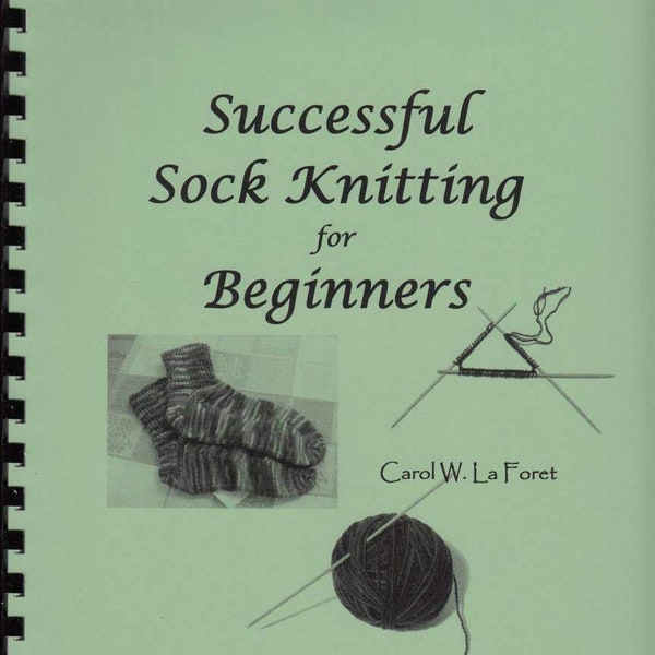 Successful Sock Knitting Book Pattern for the Beginner