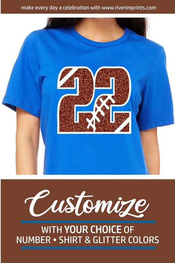 custom glitter jersey