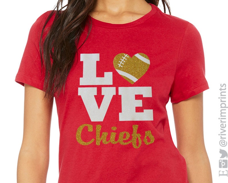 chiefs bling shirt