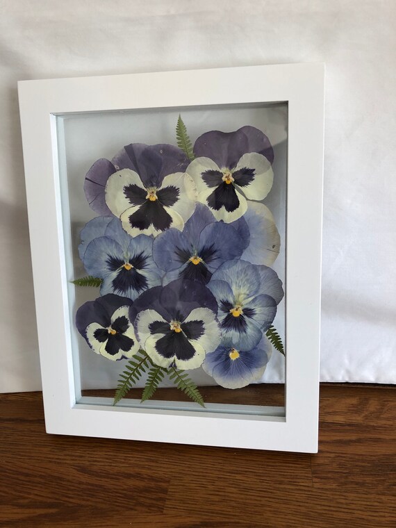 Clearly Charming Pansy Italian Charm Bracelet Link