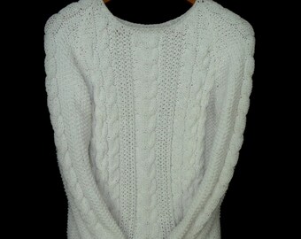 Hand knit sweater