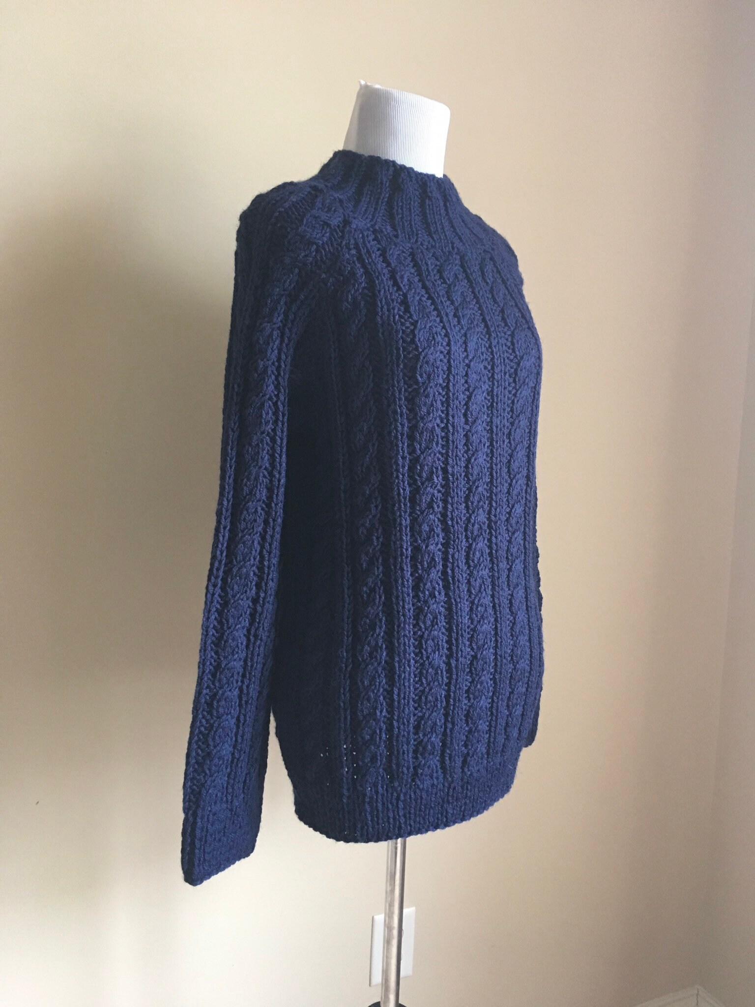 Hand Knit Sweater - Etsy