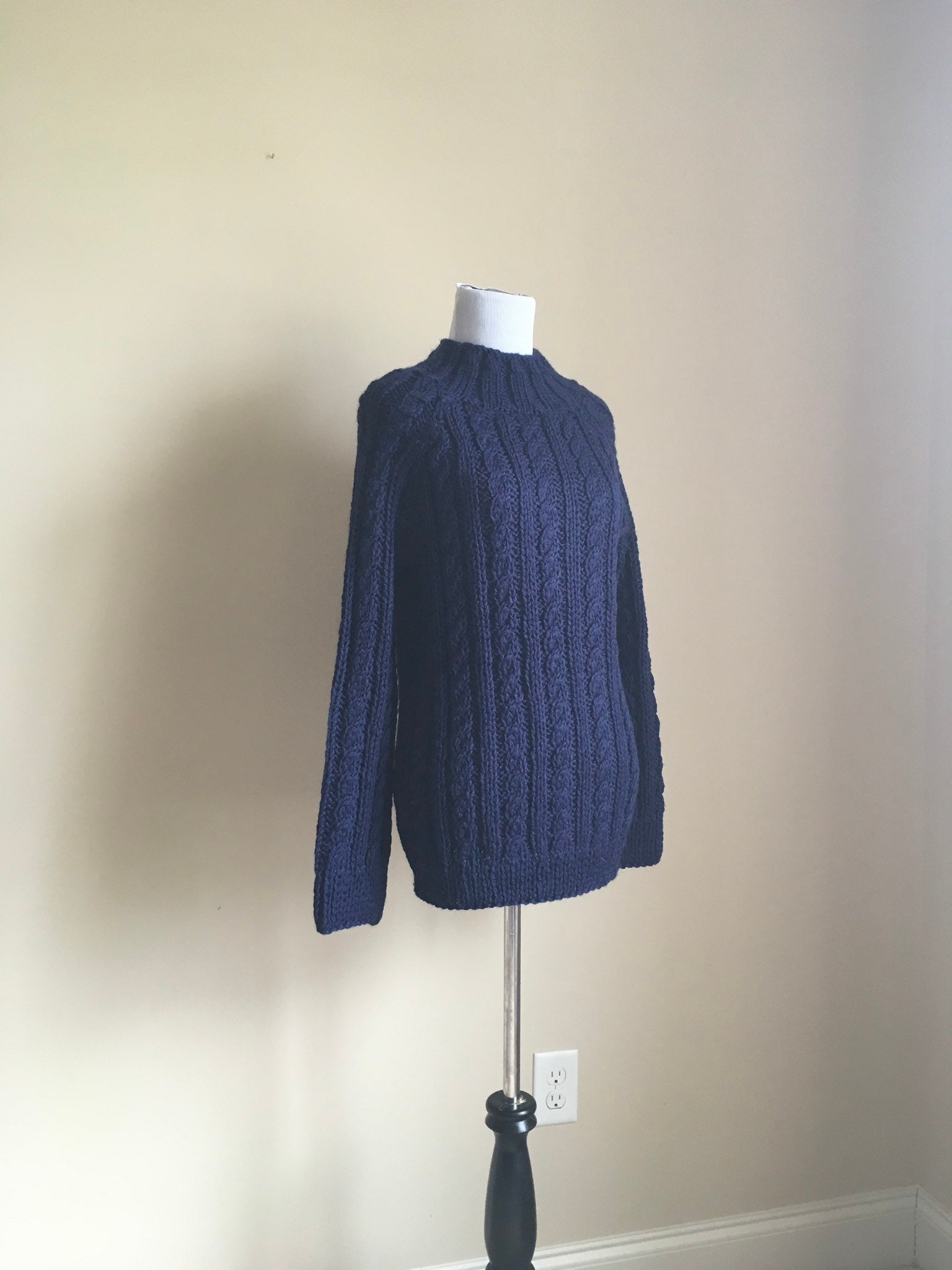 Hand Knit Sweater Etsy