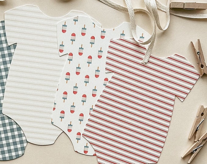 Baby Shower Nursery Banner Decorations Red White and Blue