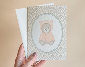 Baby Bear Greeting Card