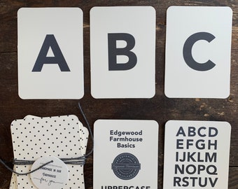 Upper Case Alphabet Flashcards