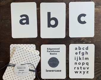 Lower Case Alphabet Flashcards