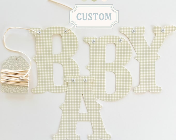 High Chair First Birthday Banner