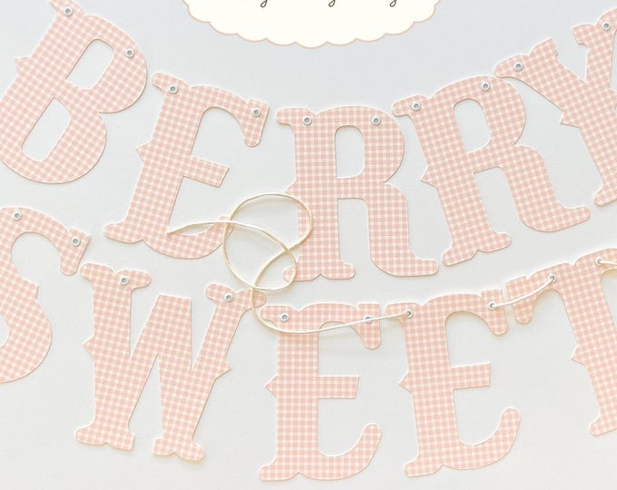 High Chair First Birthday Banner
