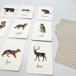 Woodland Matching Card Game