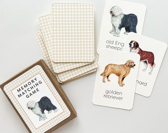 Dog Matching Game