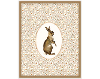 Bunny Art Print 11x14