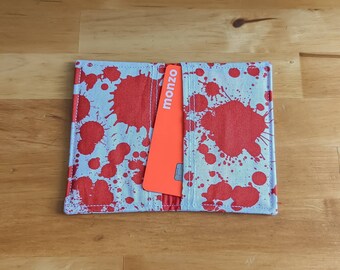 Blood Splatter Card Wallet