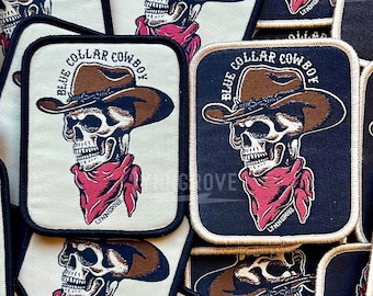 Blue Collar Cowboy PATCH