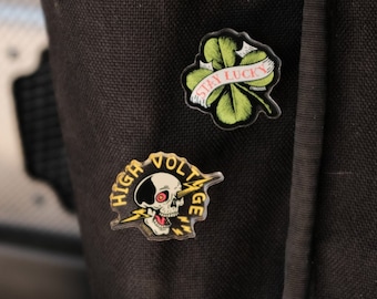 Mini Pins High Voltage and Stay Lucky