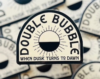 Double Bubble Sticker
