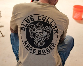 Blue Collar Hawk Tee