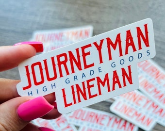 Journeyman Lineman Sticker