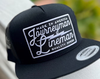 Journeyman Lineman hat (9 Colors)