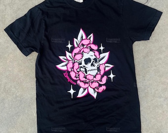 Flower Skull Top