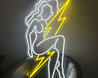 PREORDER ONLY - Neon LED Pin Up Girl Sign