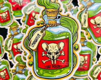 Rat Poison Union Sticker