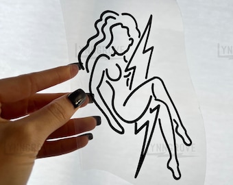 Pinup Lightning Bolt Vinyl