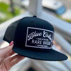 YOUTH Kids Trucker Snapback Hats - Lineman hat - Blue Collar - Line Kid - Line Wife