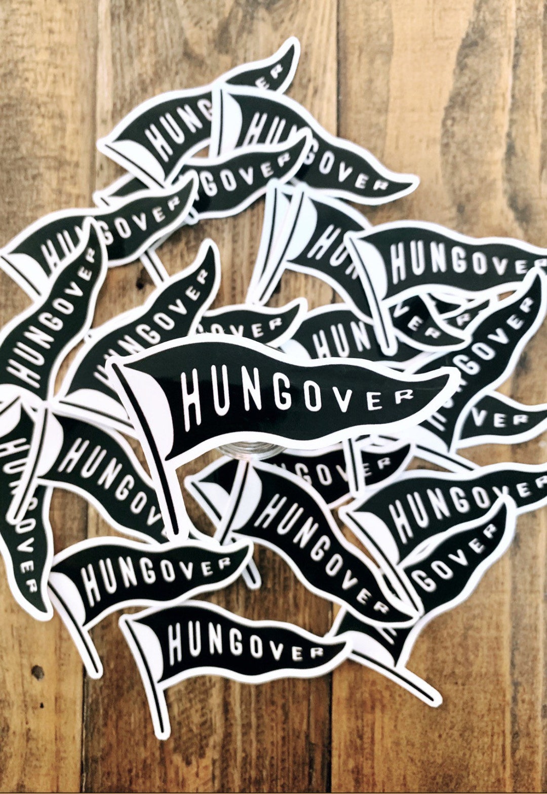 Hungover Flag Sticker Weatherproof Vinyl LINEMAN Hard Hat Etsy