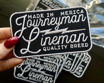 MESS UP Journeyman Lineman patch