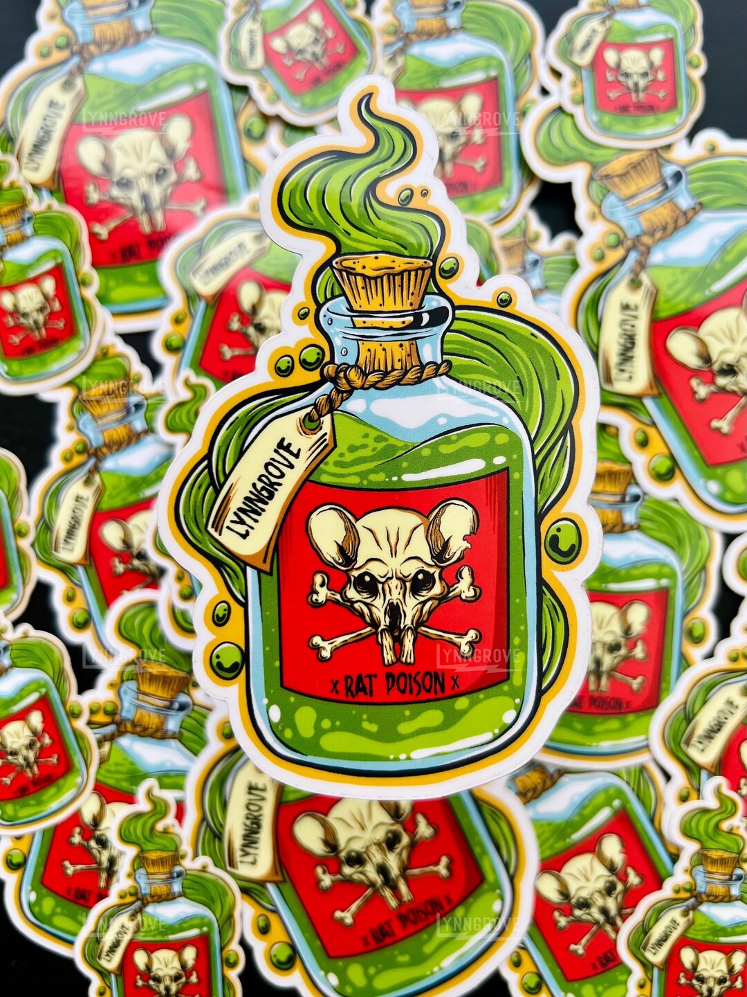 Rat Poison Sticker - UNION Sticker - Union Worker - Lineman Sticker ...