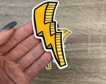 Lightning Bolt Sticker