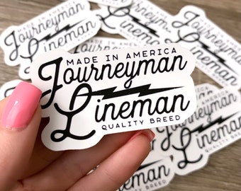 Journeyman Lineman Sticker