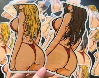 Bikini Babe Sticker