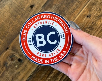 Blue Collar Sticker - Rare Breed / Superior Breed